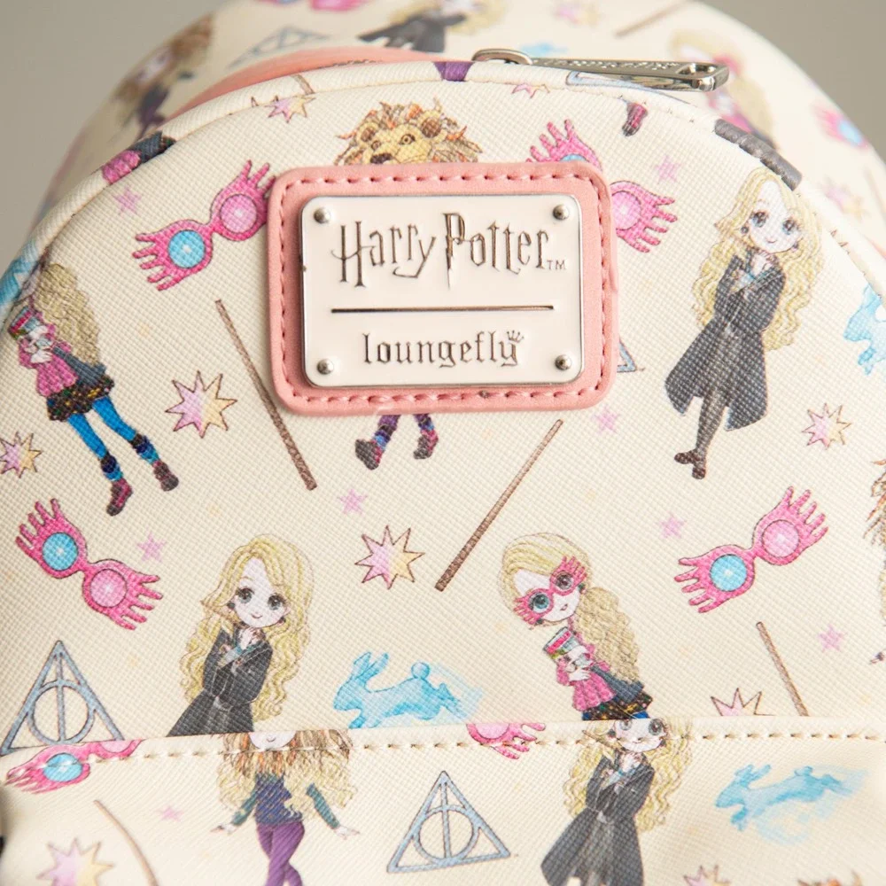 Loungefly Luna Lovegood Harry Potter Backpack Wizard Chibi Whimsical‎ Geek Chic